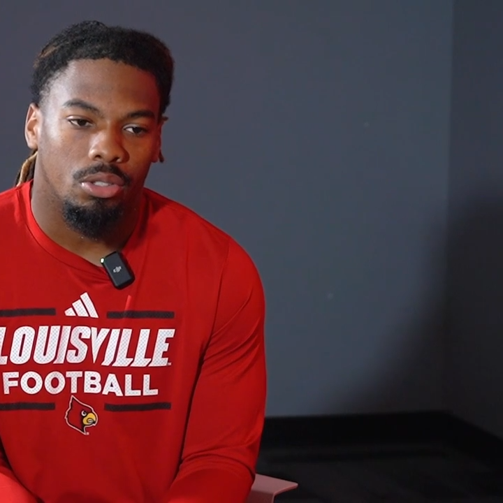 Louisville linebacker TJ Quinn breaks down his big plays and rise as a team leader